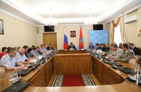 Прошло заседание Антитеррористической комиссии и Оперативного штаба в Орловской области