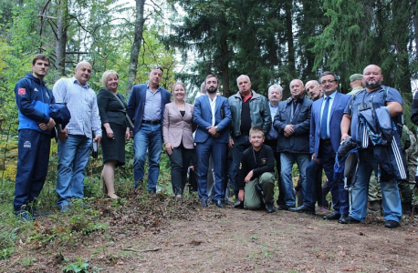 В Агалатово Ленинградской области  прошли военно-спортивные игры «Вместе сильнее»