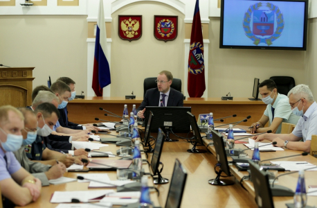 Состоялось заседание антитеррористической комиссии в Алтайском крае