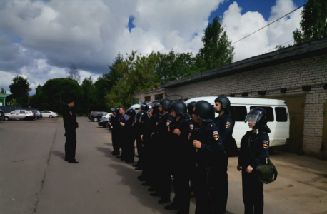 Оперативным штабом в Новгородской области проведено командно-штабное учение