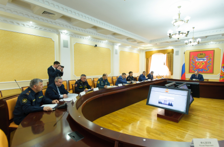 Заседание антитеррористической комиссии в Оренбургской области