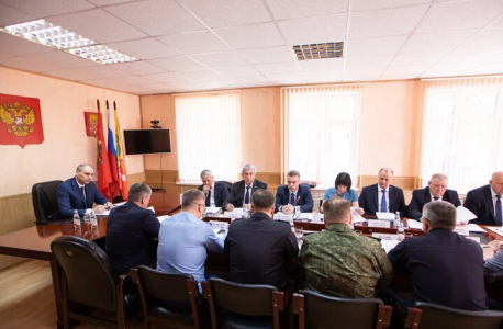 Проведено совместное заседание антитеррористической комиссии и оперативного штаба в Оренбургской области