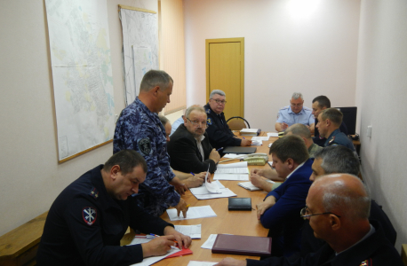 Оперативным штабом в Тамбовской области проведено тактико-специальное учение