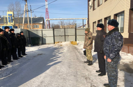 Плановое командно-штабное учение в Курганской области 