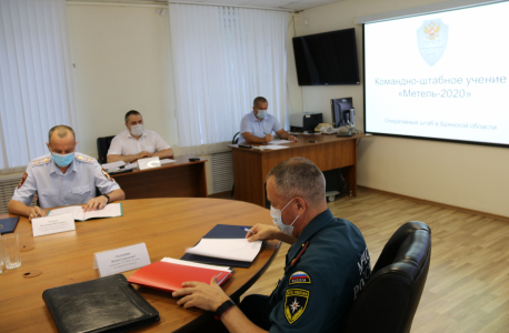 В Брянской области проведены антитеррористические командно-штабные учения