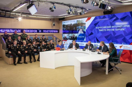 Росгвардия провела всероссийский Интернет-урок «Вместе против террора!»