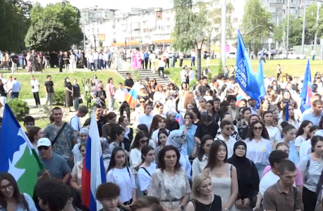 В столице Кабардино-Балкарской Республики прошел митинг, посвященный Дню солидарности в борьбе с терроризмом