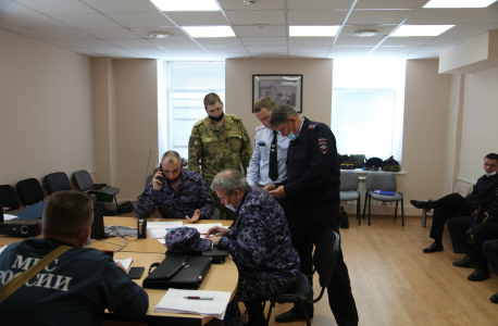 Оперативным штабом в Орловской области проведено командно-штабное антитеррористическое учение 