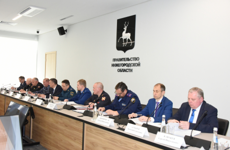  Проведено совместное заседание антитеррористической комиссии и оперативного штаба в Нижегородской области