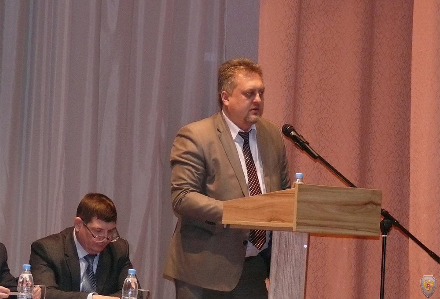 Выступление представителя аппарата антитеррористической комиссии Самарской области