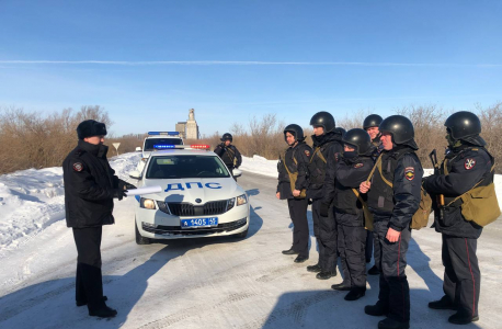 Плановое командно-штабное учение в Курганской области 