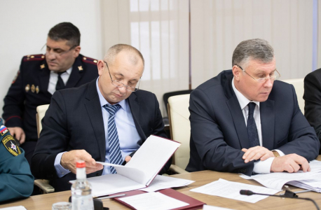 Прошло совместное заседание Антитеррористической комиссии и Оперативного штаба в Республике Северная Осетия-Алания 
