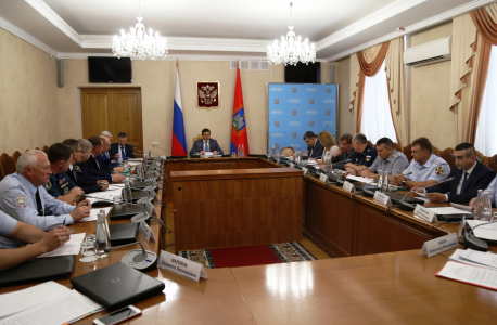 Совместное заседание Антитеррористической комиссии и Оперативного штаба в Орловской области
