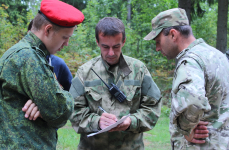 В Агалатово Ленинградской области  прошли военно-спортивные игры «Вместе сильнее»