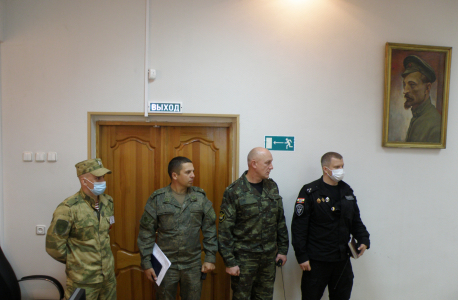 Под руководством оперативного штаба в Курской области проведено командно - штабное учение «Рельеф - 2020» 