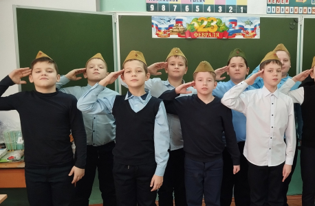 В МБОУ «Совхозная» проведена акция «Своих не бросаем» приуроченная ко Дню Защитника Отечества