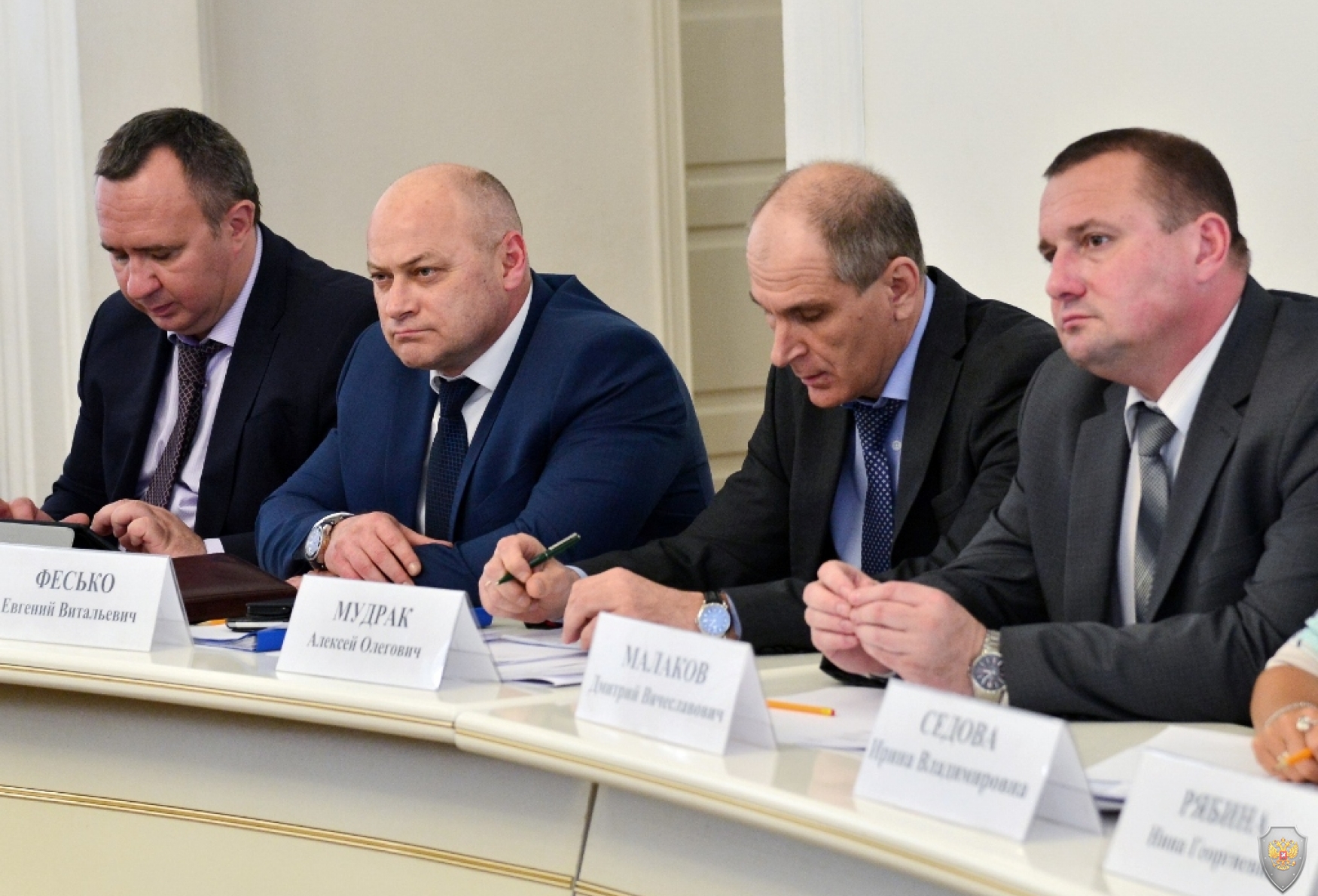 Совместное заседание антитеррористической комиссии и оперативного штаба в Саратовской области.