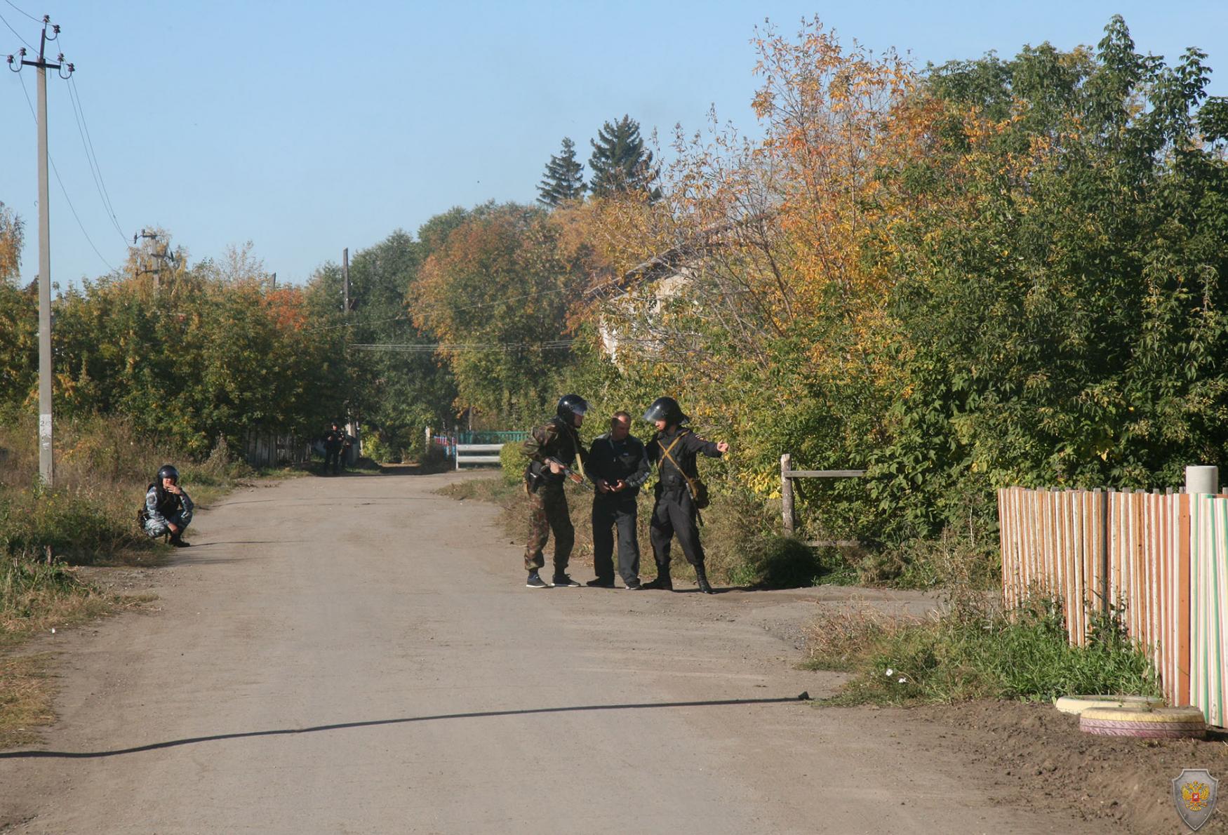 В Омске проведено антитеррористическое учение по пресечению деятельности незаконного вооруженного формирования