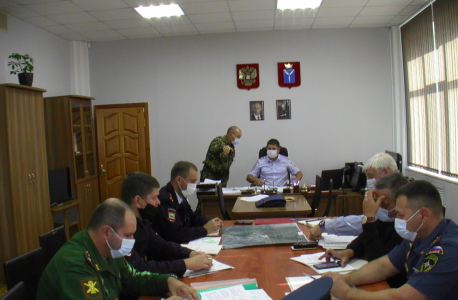 Оперативным штабом в Саратовской области проведено антитеррористическое командно-штабное учение 