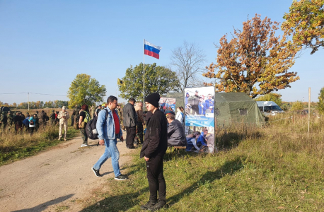 Юные патриоты Ленинградской области приняли участие в соревнованиях