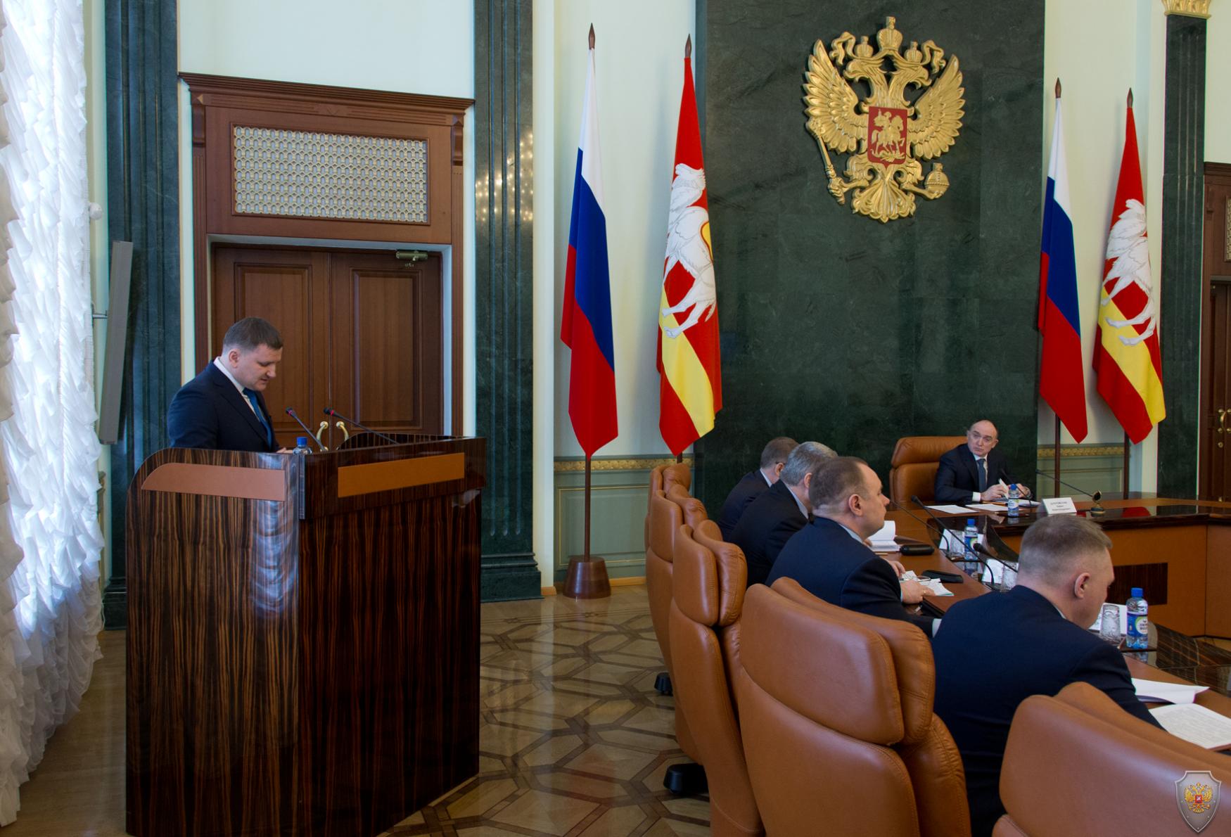 Борис Дубровский провел заседание антитеррористической комиссии