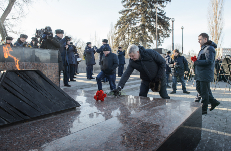 Мероприятия посвященные 77-й годовщине освобождения Воронежа от немецко-фашистских захватчиков