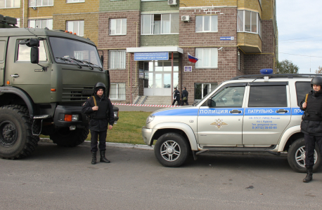 Под руководством оперативного штаба в Курской области проведено командно - штабное учение «Гроза - 2021»