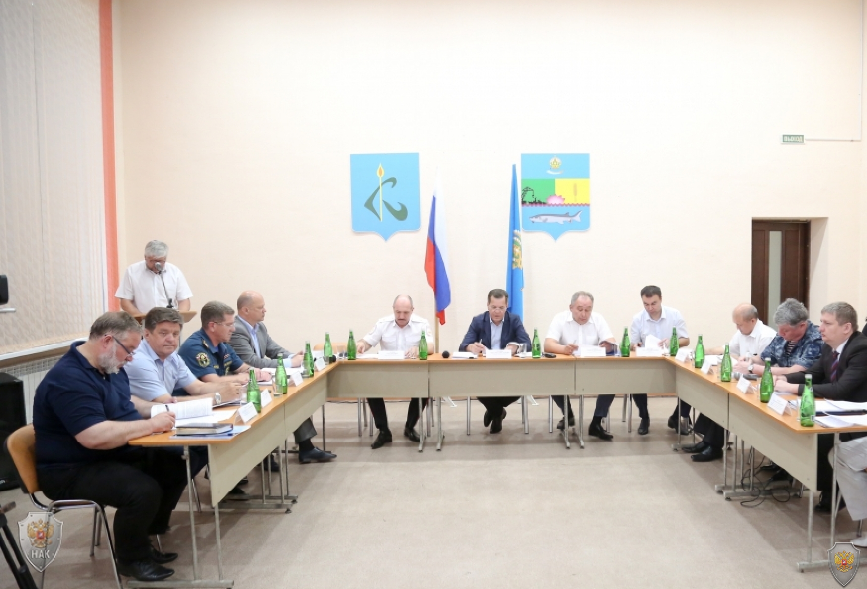 Прошло выездное расширенное заседание антитеррористической комиссии Астраханской области