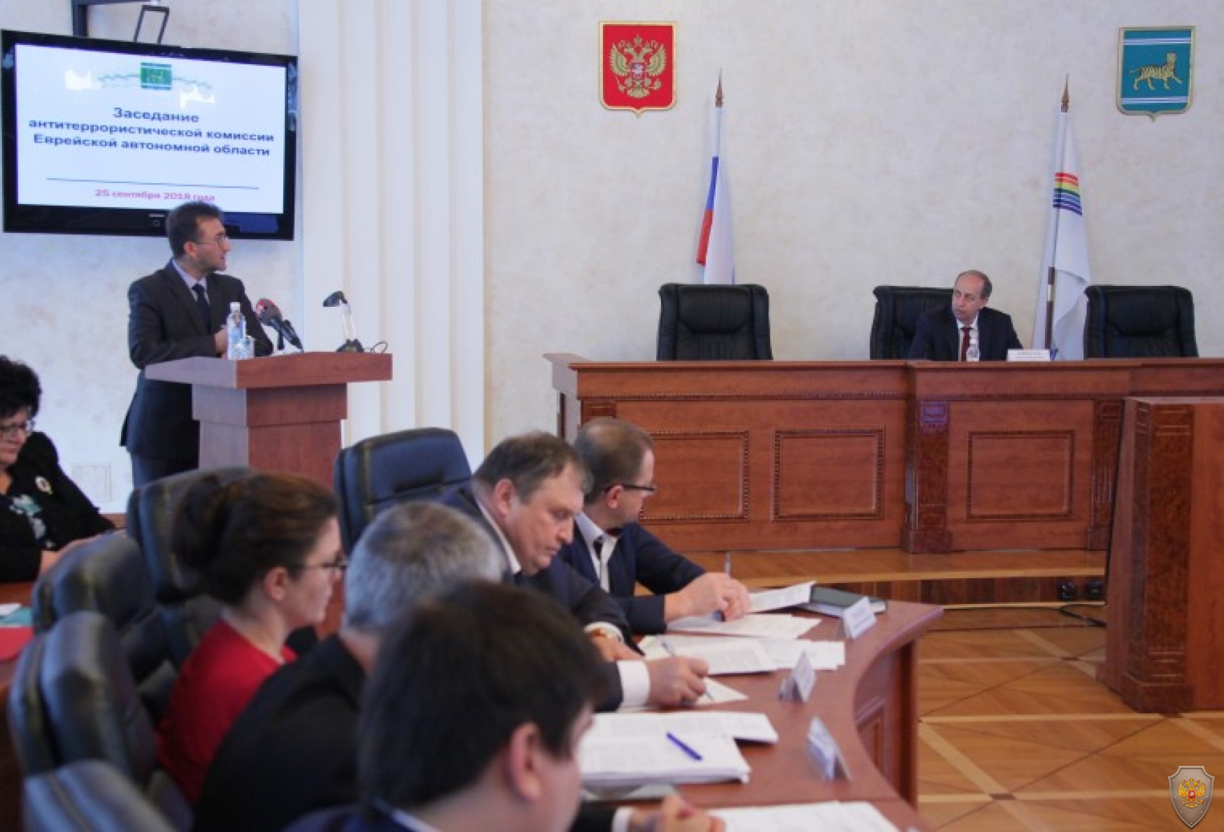 Под председательством губернатора области Александра Левинталя состоялось заседание областной антитеррористической комиссии