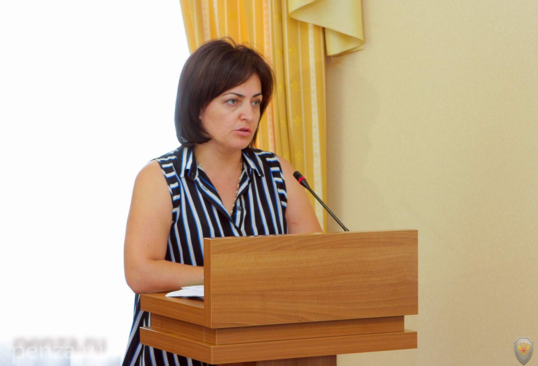 Выступление заместителя министра здравоохранения Пензенской области О.В.Чижовой