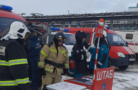 Оперативным штабом в Томской области проведено командно-штабное учение