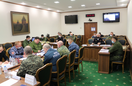 В Новгородской области проведено командно-штабное учение «Метель-2023»