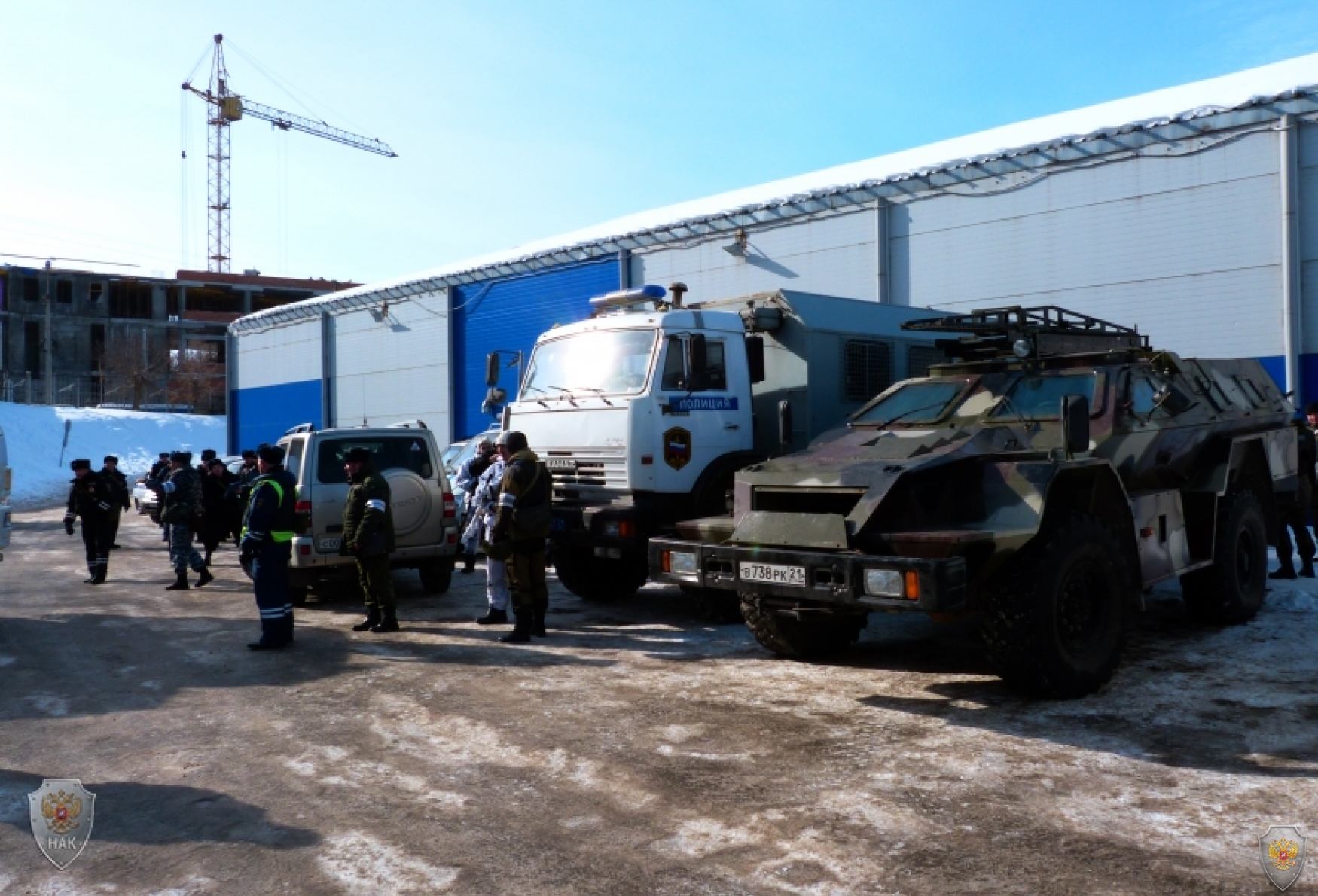 Оперативным штабом в Чувашской Республике  проведено антитеррористическое учение