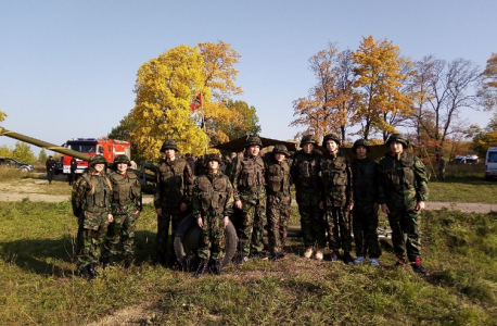 Юные патриоты Ленинградской области приняли участие в соревнованиях