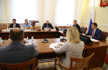В Орловской области прошло совместное заседание антитеррористической комиссии и оперативного штаба 