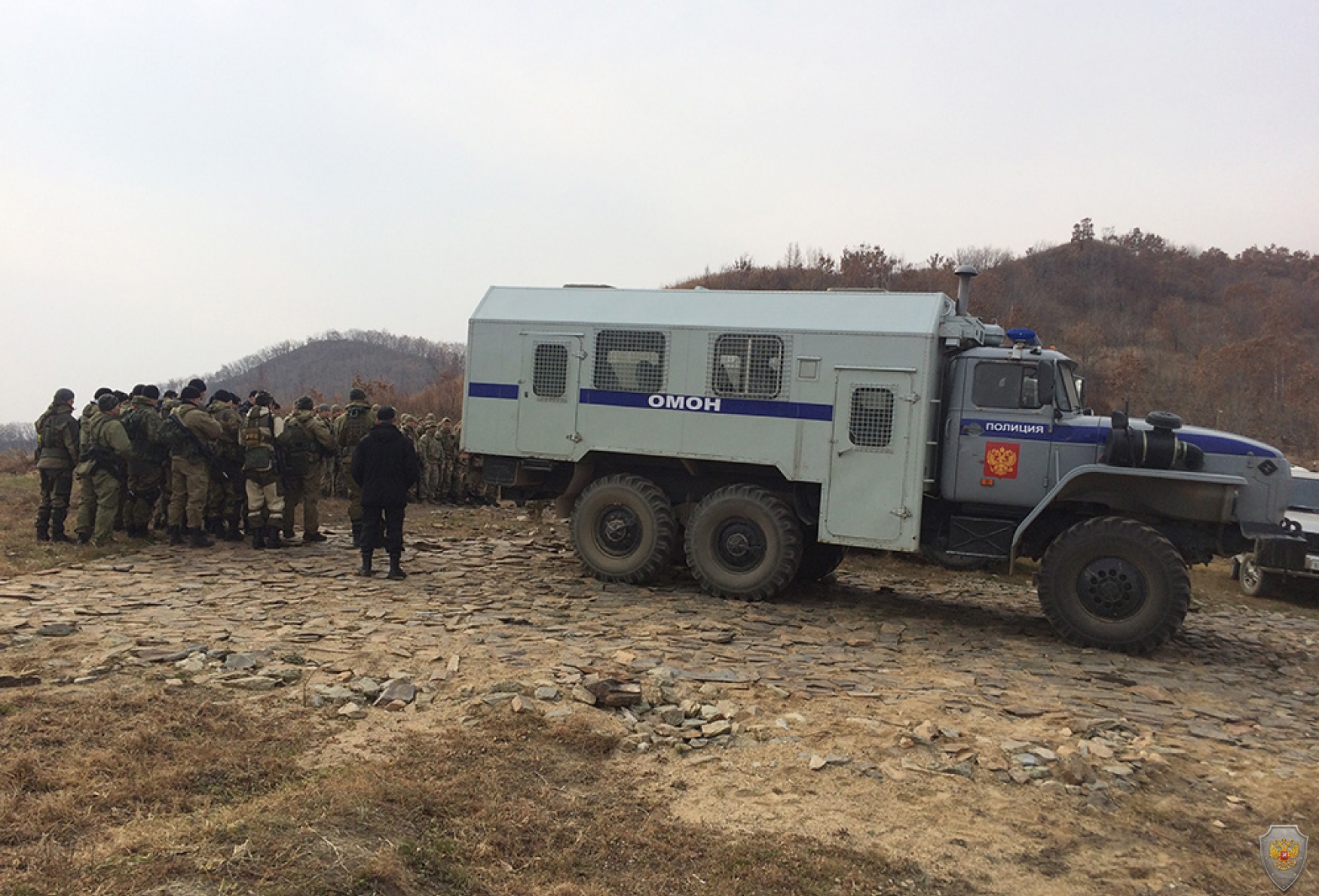 Формирование сводного оперативно-боевого подразделения в районе сосредоточения