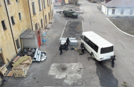 В Кызыле проведено антитеррористическое учение на объекте топливно-энергетического комплекса