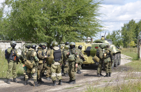 Оперативным штабом в Ульяновской области  проведено тактико-специальное учение