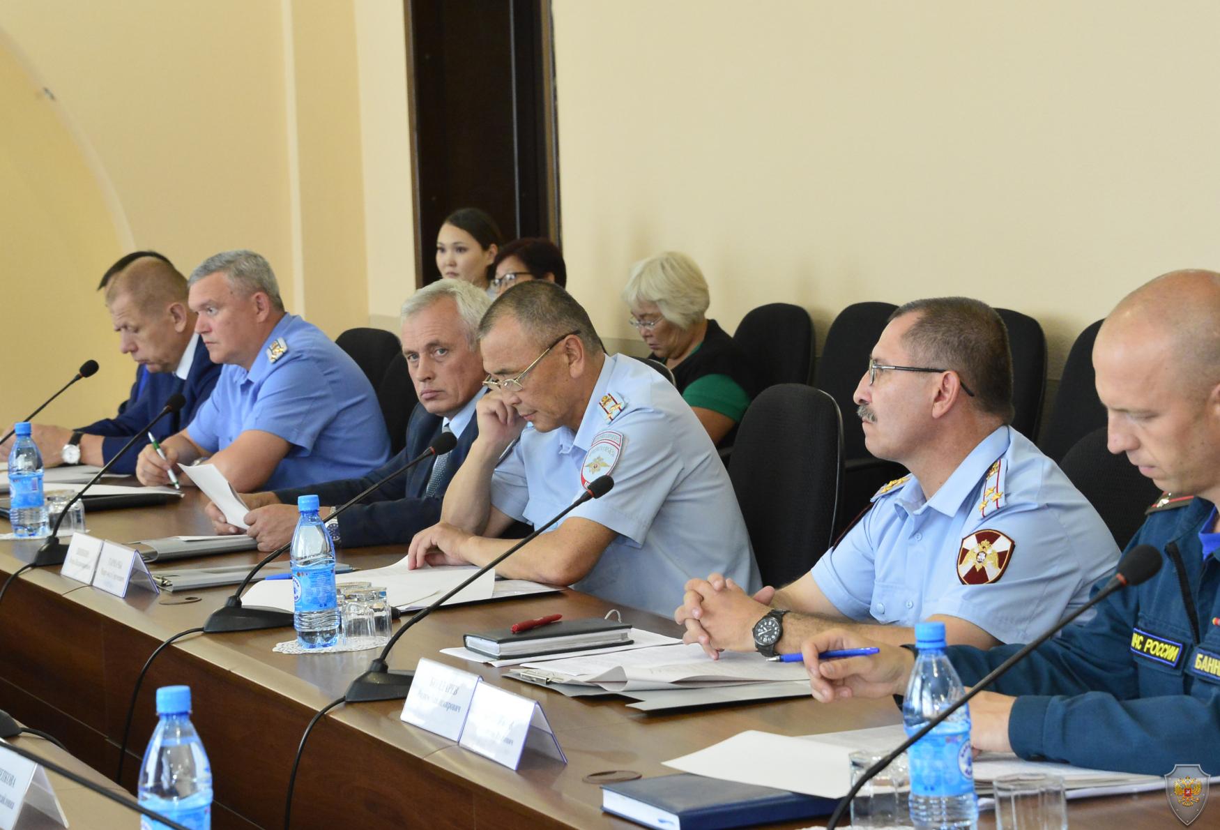 В Туве состоялось расширенное заседание республиканской антитеррористической комиссии
