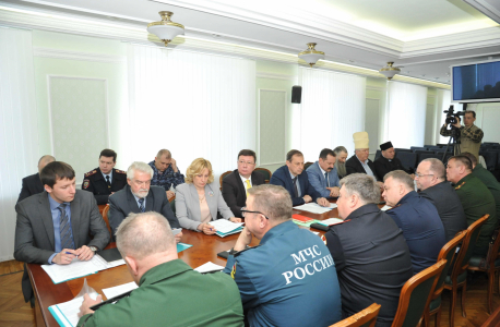Прошло совместное заседание Антитеррористической комиссии и Оперативного штаба в Республике Марий Эл