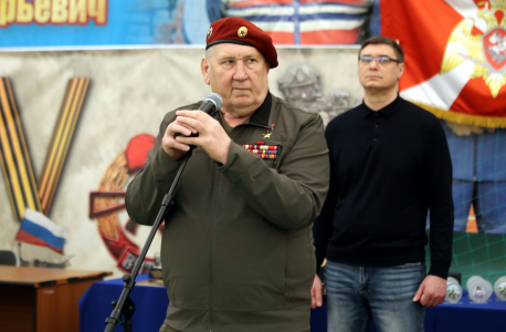 Вступительная речь командира отряда специального назначения «Витязь» Сергея Лысюка