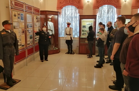 Музей УМВД России по Орловской области открыл свои двери для учащихся
