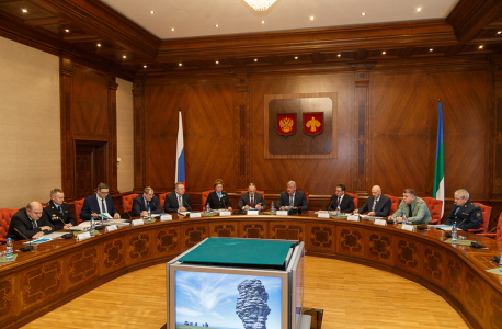 Открытие очередного заседания Антитеррористической комиссии в Республике Коми 