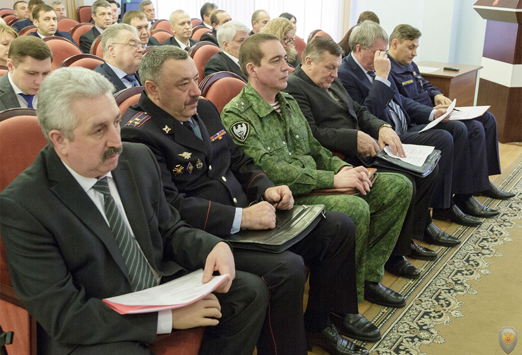 Совместное заседание антитеррористической комиссии и оперативного штаба в Тульской области
