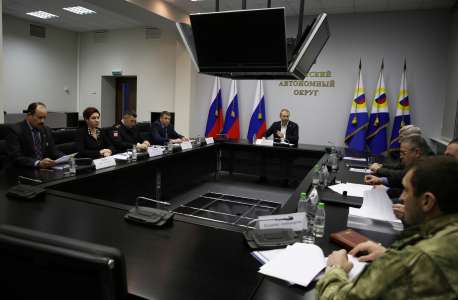 Заседание антитеррористической комиссии провёл Губернатор Чукотского автономного округа Копин Роман Валентинович