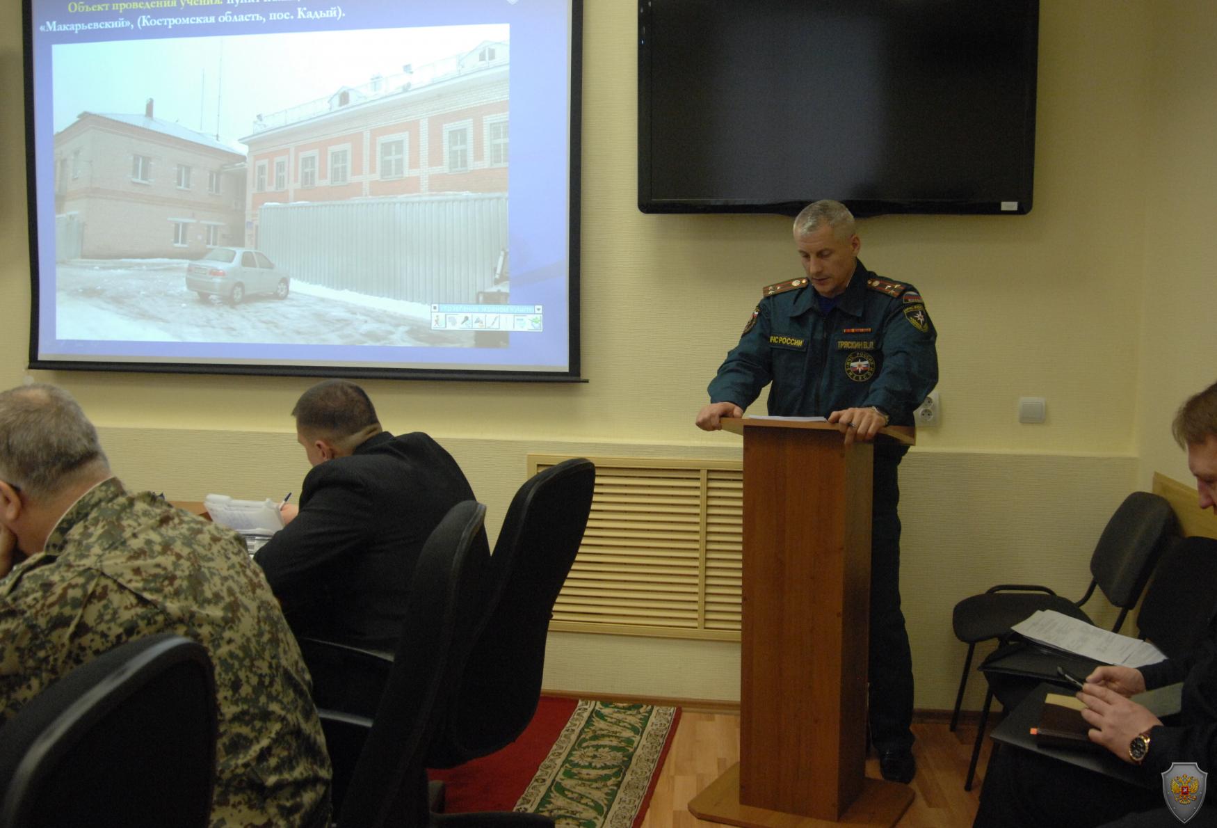 Заседание оперативного штаба в Костромской области 