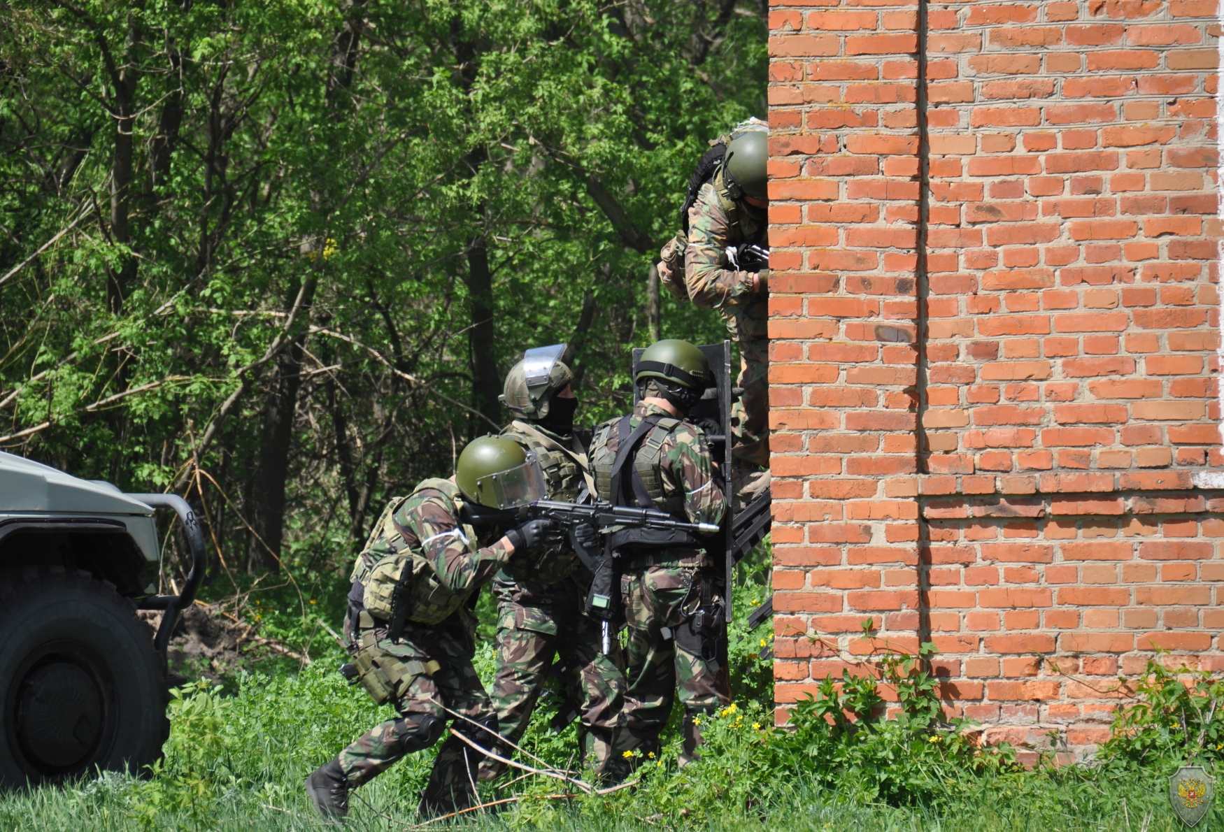 Оперативным штабом в Белгородской области проведены  тактико-специальные  учения 