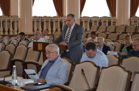 Прошло заседание  антитеррористической комиссии  и Оперативного штаба в Белгородской области 