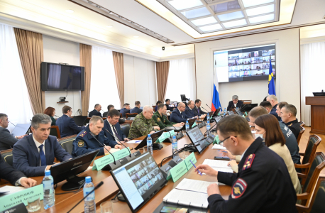 Совместное заседание антитеррористической комиссии и оперативного штаба в Республике Бурятия