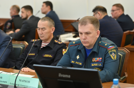 Совместное заседание антитеррористической комиссии и оперативного штаба в Республике Бурятия